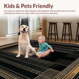 Contemporary Bold Patterned(Beige)