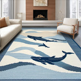 Charming Seaside Illustration Style(Blue)