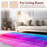 Eclectic Textured Color Splash(Pink)