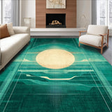 Trendy Abstract Flow(Green)