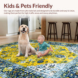 Elegant Rustic Geometric Motif(Yellow)