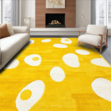 Ultra Soft Area Rug, Non Slip, Stain Resistant, Washable Area Rugs for Living Room, Bedroom, Elegant Cozy Shaggy Appeal(Yellow)