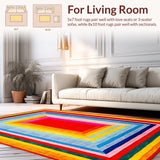 Contemporary Multicolor Word(Red)