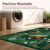 Vibrant Green Wildlife Silhouette(Green)