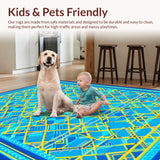 Dynamic Abstract Lattice Composition(Blue)