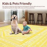 Lemon and Beige Patio Area(Yellow)