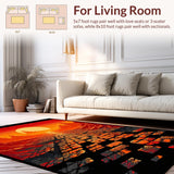 Energetic Tiled Lava Artistry(Red)