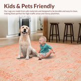 Cozy Distressed Vintage Charm(Pink)