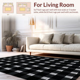Vibrant Trellis Motif(Black)