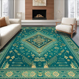 Whimsical Colorful Rag Weave(Green)