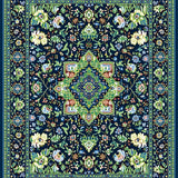 Artful Green and Blue Symmetry(Blue)