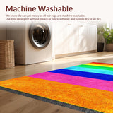 Charming Cheerful Rainbow Design(Red)