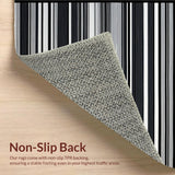 Chic Monochrome Striped Elegance(Black)