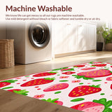 Charming Pastel Strawberry Motif(Pink)