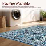 Stylish Ogee in Cool Hues(Blue)