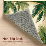 Artful Distressed Jungle Imagery(Beige)