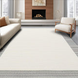 Clean Cut Striped Visual Harmony(Ivory)