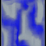 Bright Whimsical Swirl Composition(Blue)