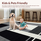 Elegant Monochrome Chevron Motif(Black)