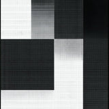 Ultra Soft Area Rug, Non Slip, Stain Resistant, Washable Area Rugs for Living Room, Bedroom, Trendy Abstract Black and Grey Design(Black)