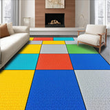 Ultra Soft Area Rug, Non Slip, Stain Resistant, Washable Area Rugs for Living Room, Bedroom, Elegant Gray and White Design(Gray)