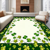 Contemporary Green Themed Bathroom Decor(Green)