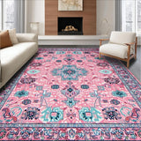 Eclectic Multi Colored Ethnic Motif(Pink)