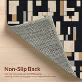 Stylish Neutral Toned Symmetrical Motif(Beige)