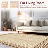 Rustic Earth Toned Ogee Design(Beige)
