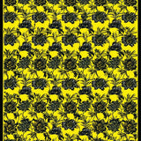 Ultra Soft Area Rug, Non Slip, Stain Resistant, Washable Area Rugs for Living Room, Bedroom, Striking Bright Floral Composition(Yellow)