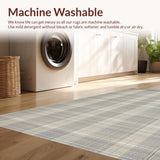 Rustic Beige Plaid Charm(Gray)