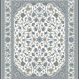 Sophisticated Grey Vintage Motif(White)