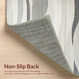 Elegant Cream Grey Geometric Waves(Gray)