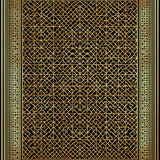 Ultra Soft Area Rug, Non Slip, Stain Resistant, Washable Area Rugs for Living Room, Bedroom, Lustrous Gold Textured Fantasy(Gold)