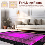 Bold Geometric Illusion Motif(Pink)