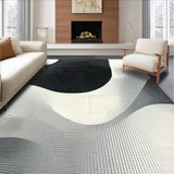 Chic Black and White Motif(Black)