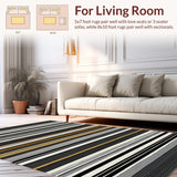 Contemporary Bold Stripe Configuration(Black)