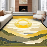 Sunny Ombre Abstract Allure(Yellow)