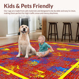 Charming Colorful Childlike Appeal(Red)
