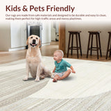 Contemporary Lattice Design in Ivory(Beige)