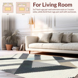 Stylish Geometric Earth Tone Scheme(Black)