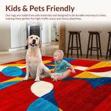 Lively Color Explosion Design(Red)