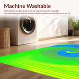 Distinctive Psychedelic Color Play(Blue)