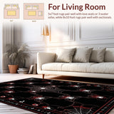 Darkly Inviting Webbed Bath Design(Black)