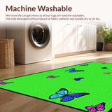 Delicate Leafy Green Butterfly Aesthetic(Green)