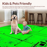 Lively Retro Inspired Graphic Feature(Green)