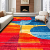 Energetic Multi Hued Design(Red)