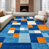 Funky Rainbow Fuzzy Geometry(Blue)