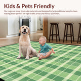 Cozy Vintage Block Design(Green)