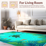Playful Marine Life Decor(Blue)